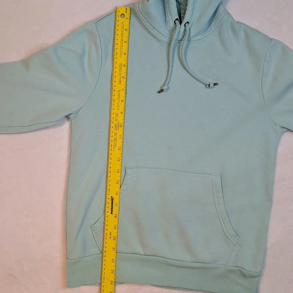 Old Navy Unisex Soft Blue Hoodie - Picture 5 of 11
